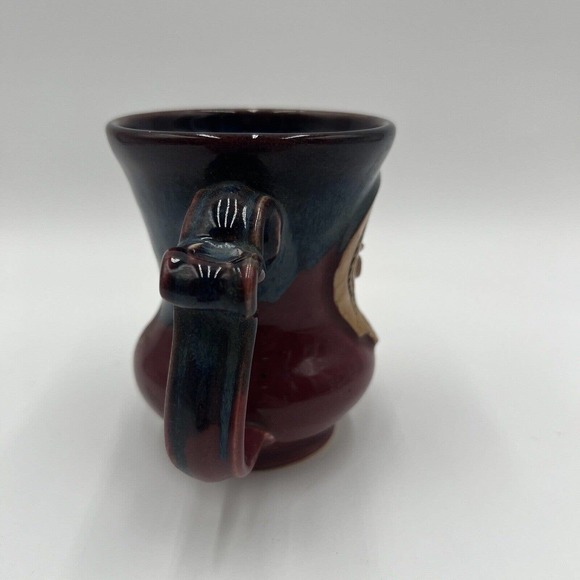 Ohio Renaissance Festival Mug 1999 Dragon Motif by Banner Oak Pottery - Picture 2 of 6